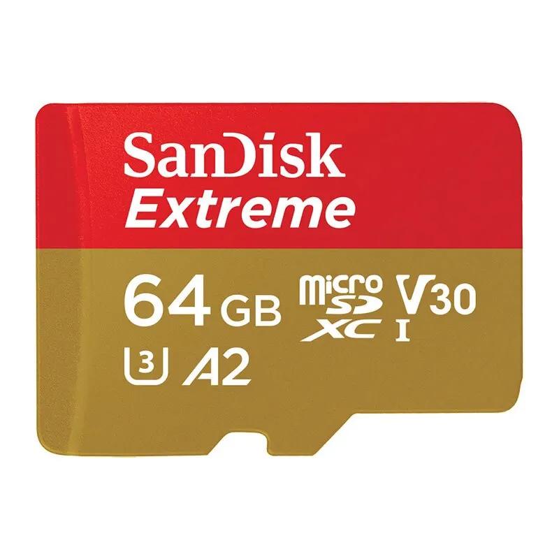 SanDisk Micro SD ī ޸ ī ͽƮ MicroSD ī 128GB 64GB 256GB SDXC A2 U3 V30 Max 160 MB/s DJI  ÷ TF
